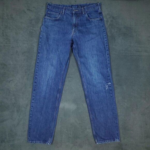 Patagonia Other - Patagonia Iron Clad Jeans Mens 33x34 Straight Leg Organic Denim Repaired Pants